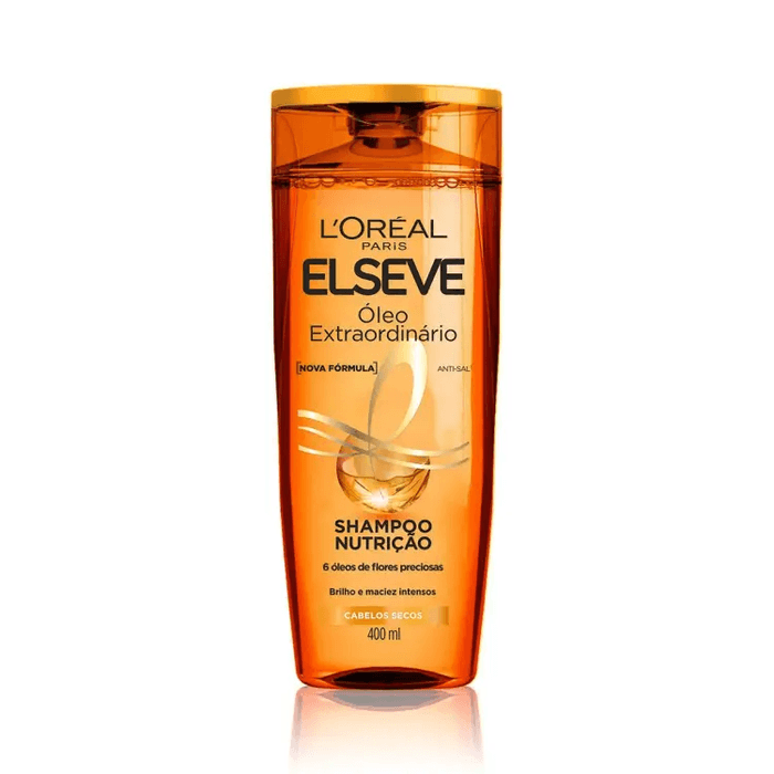 Shampoo Elseve Óleo Extraordinário Nutrição 400mL - Imagem 1